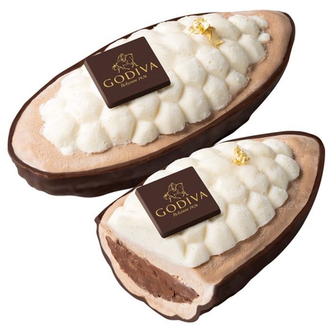 【GODIVA】【オンラインショップ限定・送料込】トレゾール ～3つのチョコレートを楽しむアイスケーキ～ 5
