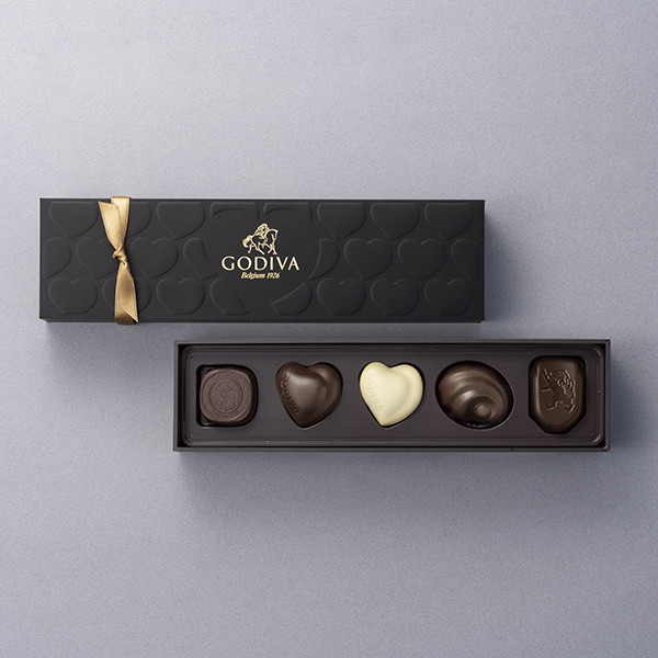 GODIVA】ブラック コレクション（5粒入）（GODIVA） | Cake.jp