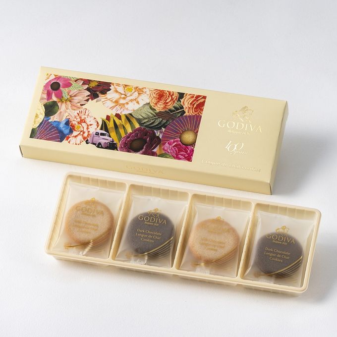 【GODIVA】100周年 ラングドシャクッキー アソートメント（8枚入）父の日2026 1