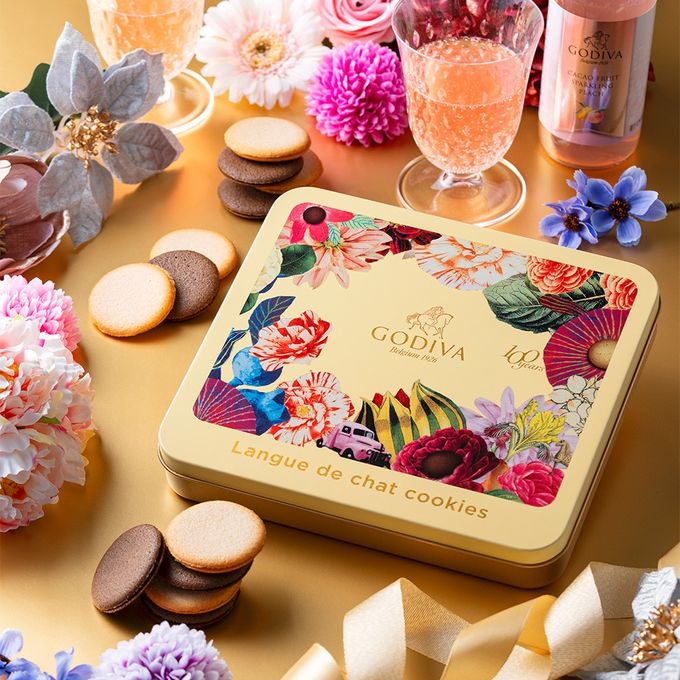 【GODIVA】100周年 ラングドシャクッキー アソートメント（30枚入）父の日2026 4