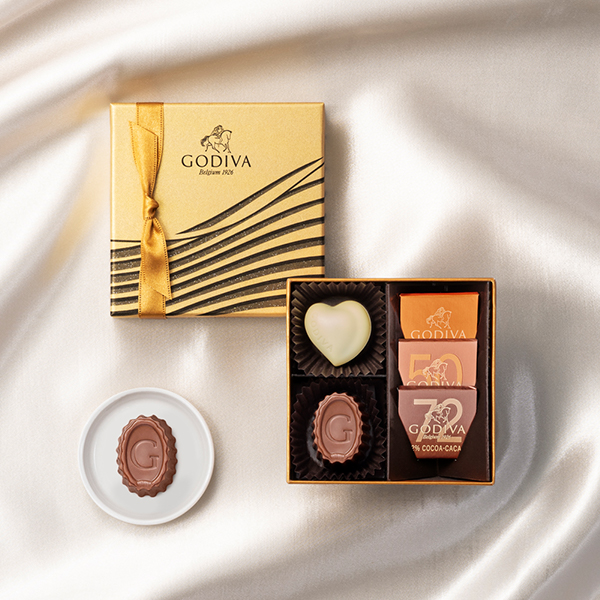 GODIVA】ハート オブ ゴールド コレクション（5粒入）（GODIVA