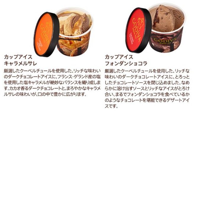   【GODIVA】  【オンラインショップ限定・送料込】アイス シーズナルコレクション（14個入）＋スプーン2本付き 5