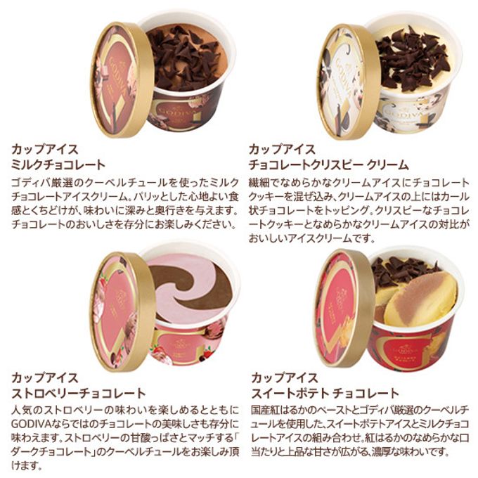 【GODIVA】【オンラインショップ限定・送料込】アイス シーズナルコレクション（6個入） 2