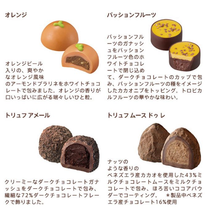【GODIVA】ゴディバ フルーツバスケット セレクション（12粒入） 4