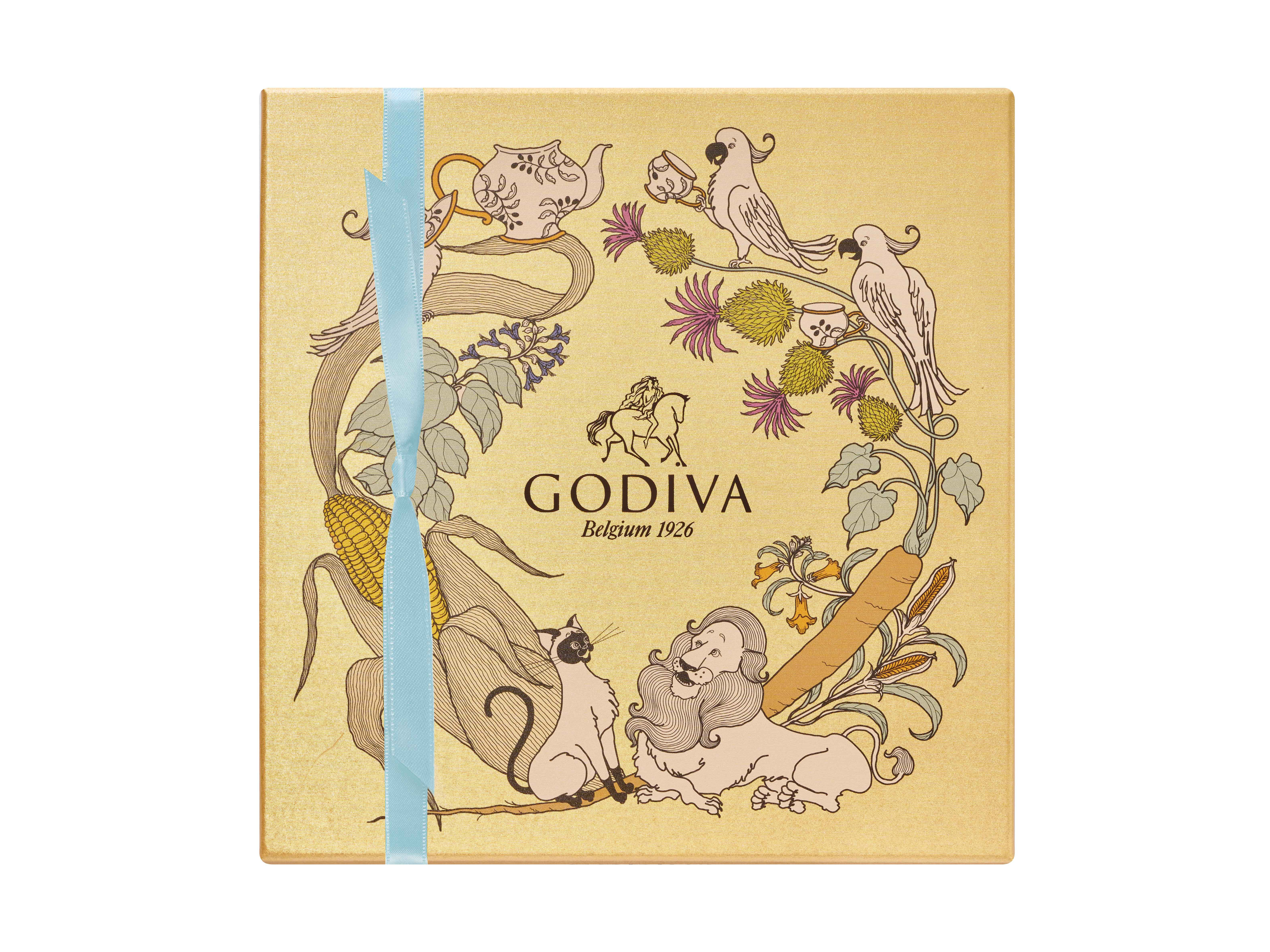 GODIVA】ゴディバ アフタヌーン スイーツ セイボリー アソートメント（チョコレート4粒/フールセック サレ8枚） （GODIVA） |  Cake.jp