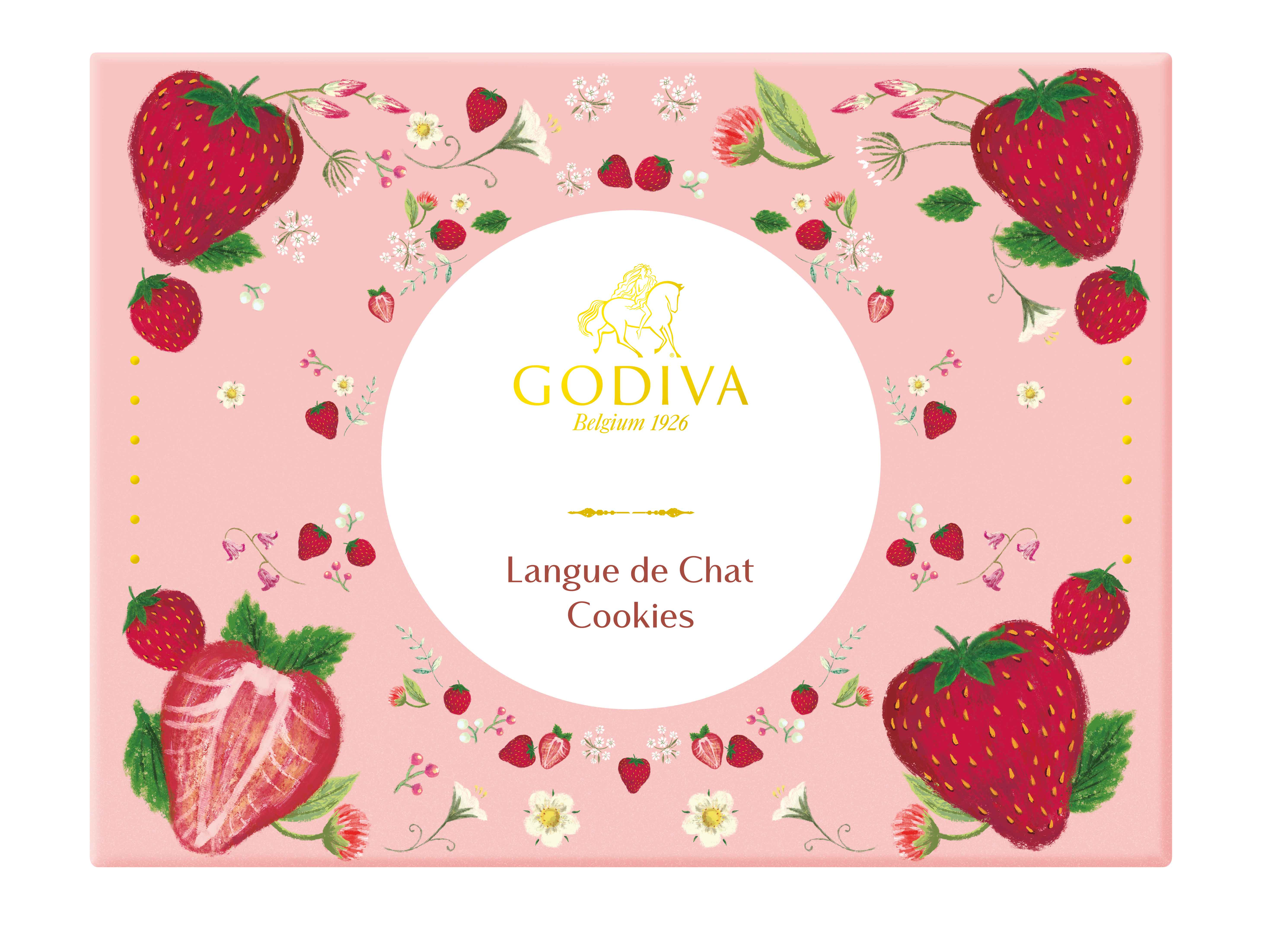 GODIVA】あまおう苺ラングドシャクッキー アソートメント（30枚入