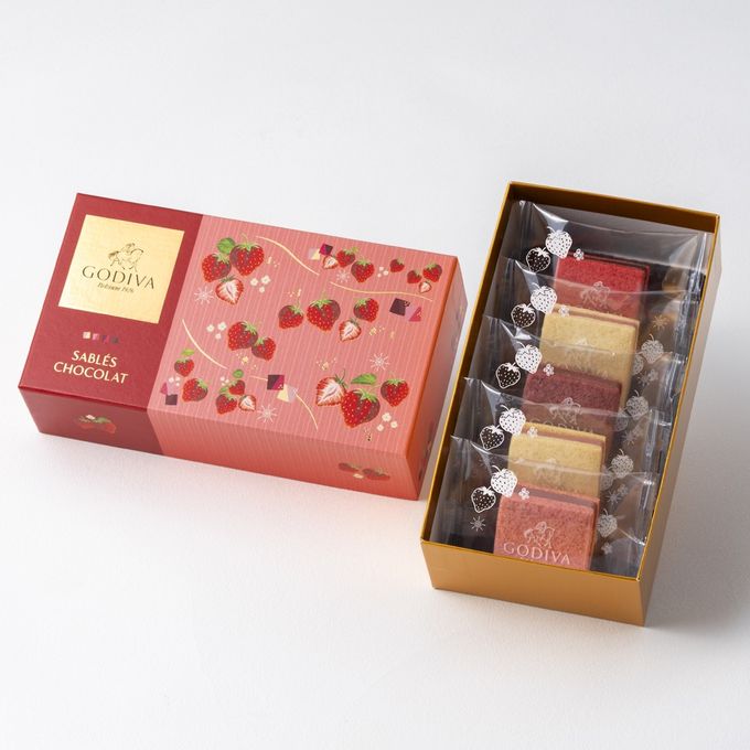 【GODIVA】サブレショコラ ストロベリー アソートメント（5個入）バレンタイン2026 2