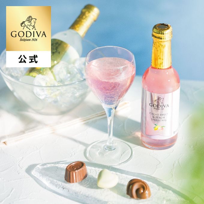 【GODIVA】カカオ フルーツ スパークリング（245ml×3本入） 1