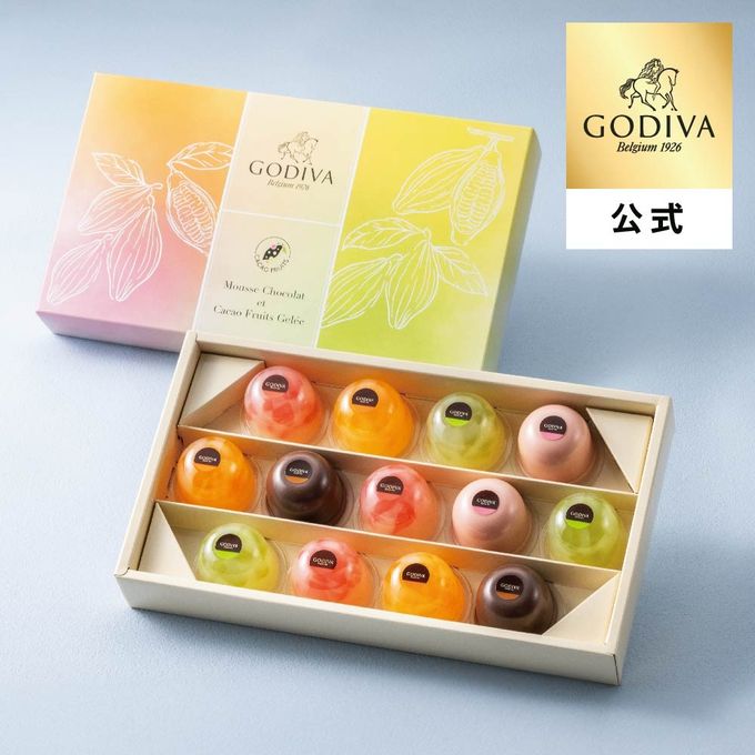 【GODIVA】ムースショコラ エ カカオフルーツジュレ（13個入） 1