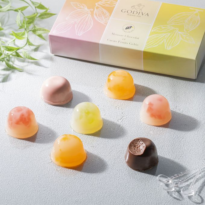 【GODIVA】ムースショコラ エ カカオフルーツジュレ（13個入） 4