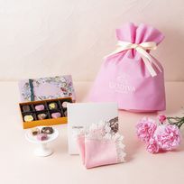 【GODIVA】マザーズデー スペシャルギフト チョコレート&ハンカチセット 