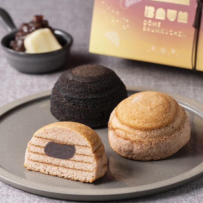 【GODIVA】ドーム バームクーヘン ショコラ＆あんバター（4個入） 母の日のギフト・プレゼント2025 1