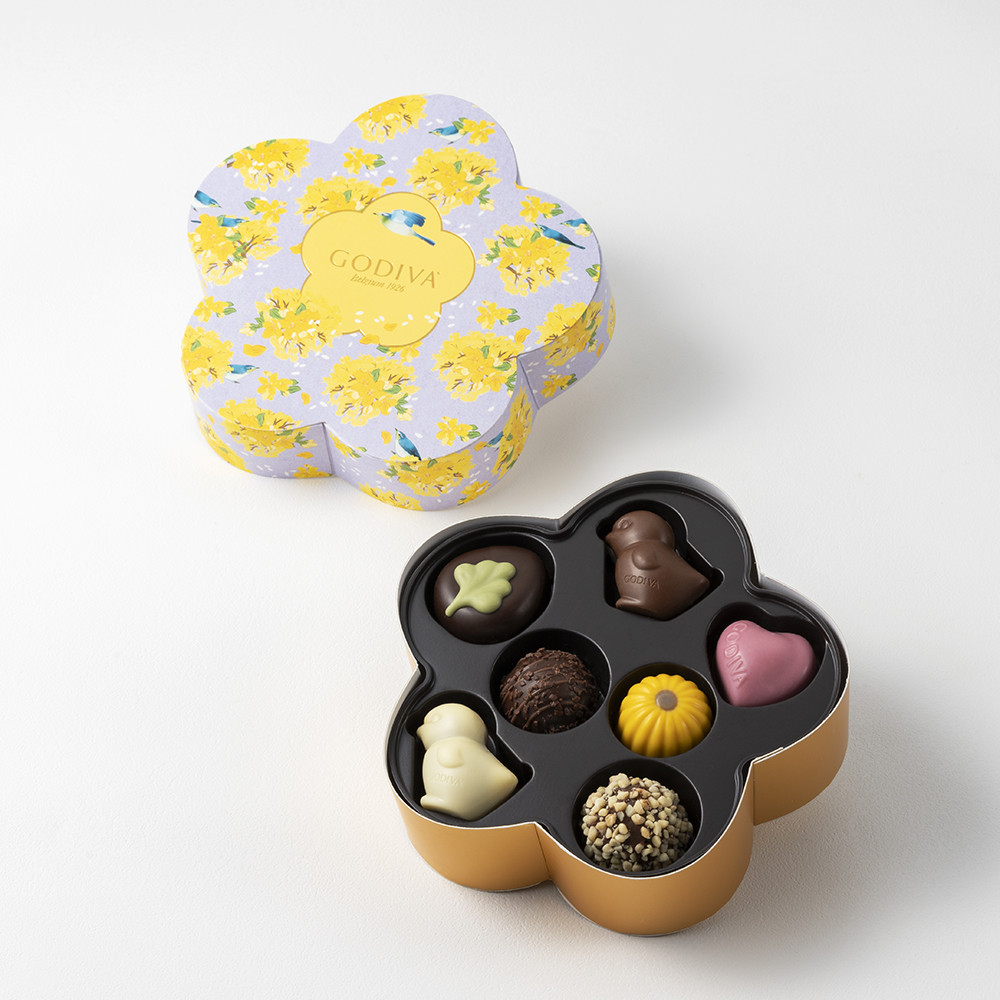 GODIVA】羽ばたく春 セレクション（7粒入） （GODIVA） | Cake.jp