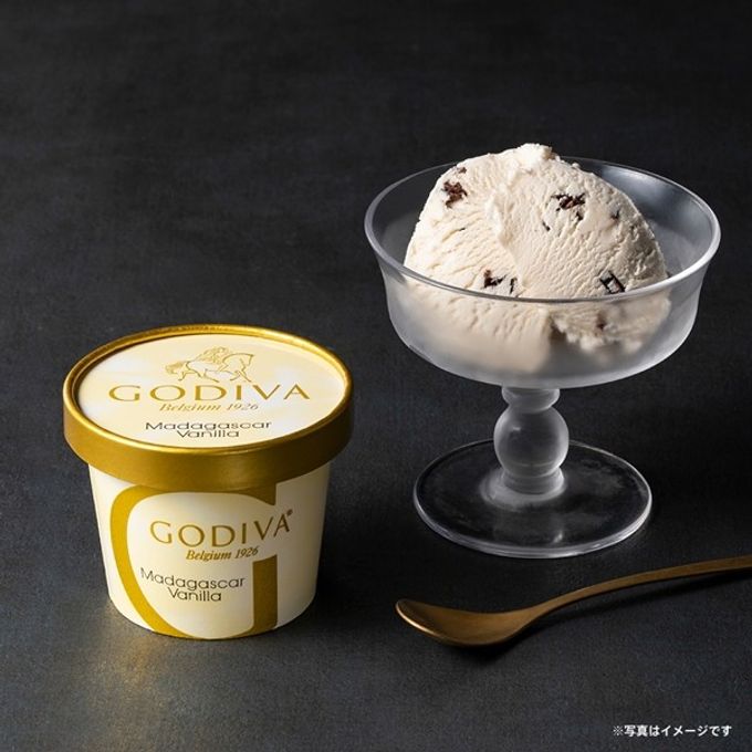   【GODIVA】  【オンラインショップ限定・送料込】アイス コレクション 120ml（14個入）＋ スプーン2本付き お中元2026 4