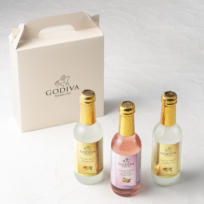 【GODIVA】カカオ フルーツ スパークリング（245ml×3本入） 2
