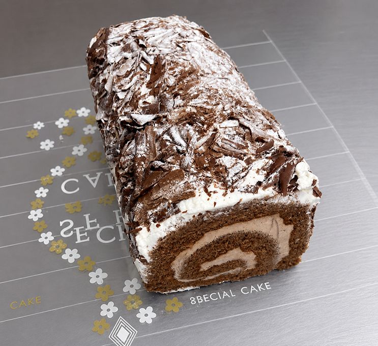 ふんわりチーズケーキ(６号 18cm) ＆ ショコラロール(17cm) セット 2