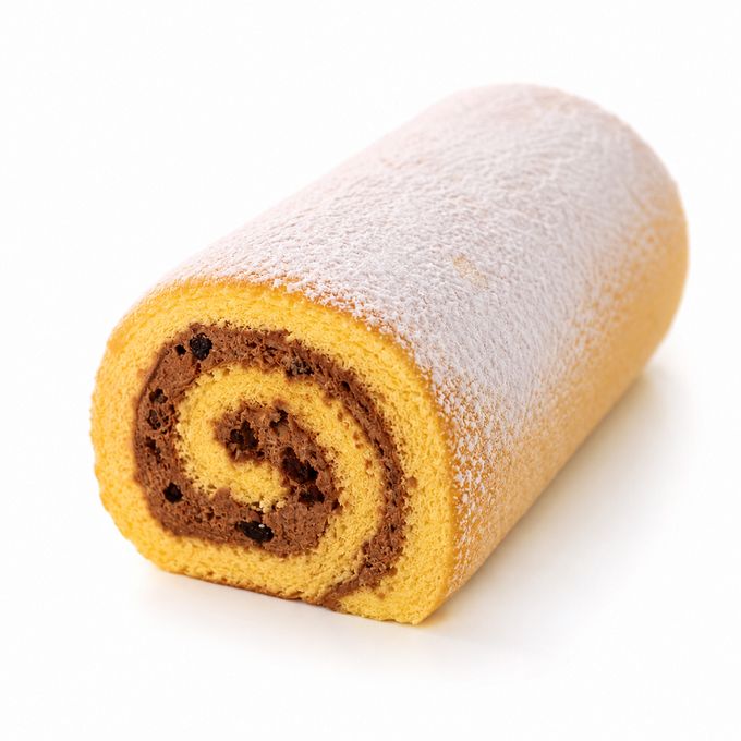 ふんわりチーズケーキ(６号 18cm) ＆ ラムレーズンロール(17cm) セット 1