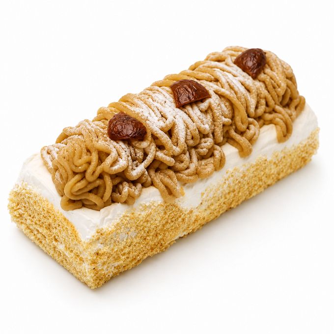 ふんわりチーズケーキ(６号 18cm) ＆ モンブラン(17cm) セット 1