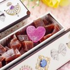 バレンタイン限定【白の宝石缶】チョコレート琥珀糖 バレンタイン 2025 2