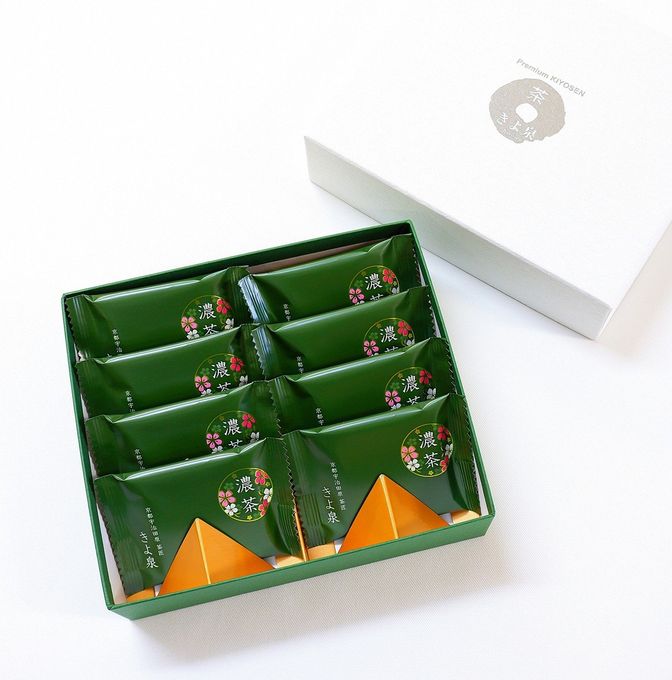 【京都 きよ泉】 宇治抹茶チョコレート 抹茶スイーツ 8枚入り お取り寄せ お菓子 ギフト プレゼント  お歳暮2025 3