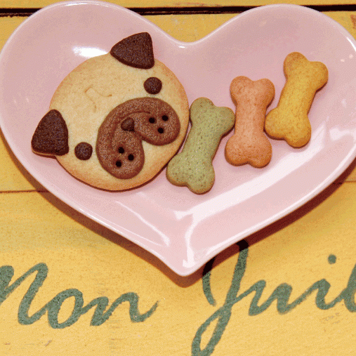 パグクッキー（Monjuillet） | Cake.jp