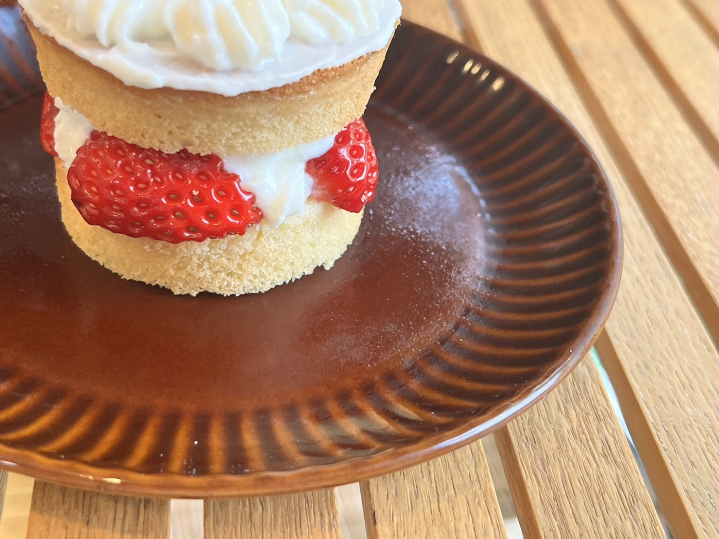 愛犬ちゃん用]軽井沢農園パティスリーより完熟いちごのネイキッド