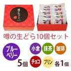 噂の生どら（ブルーベリーとバラエティ5種） 10個セット 2
