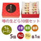 噂の生どら（ラムレーズン・バラエティ）10個セット 2