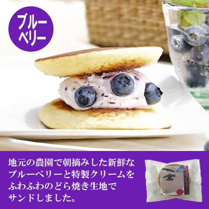 噂の生どら（ブルーベリー） 5個セット 9