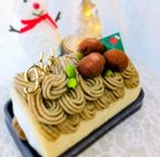 ☆Christmas限定☆ヴィーガン&グルテンフリーモンブランロールケーキ《ヴィーガンスイーツ》 1