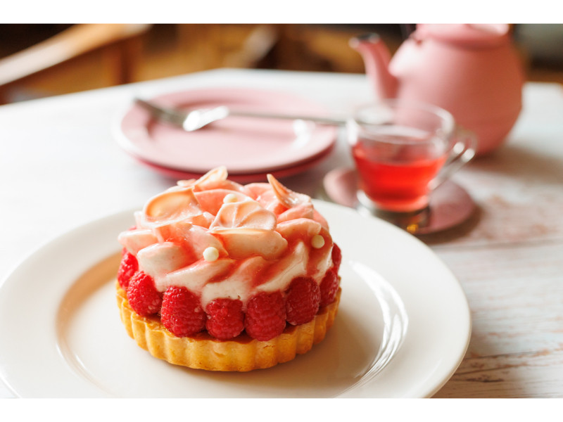 【SALON BAKE ＆ TEA】タルト マシェリ ドゥ ローズ  3