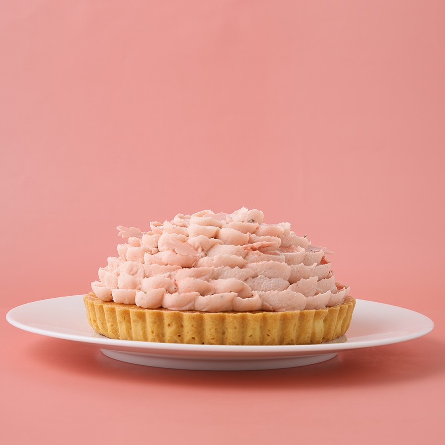 【SALON BAKE ＆ TEA】季節限定 春の内祝いに 桜タルト 5号 15cm 5