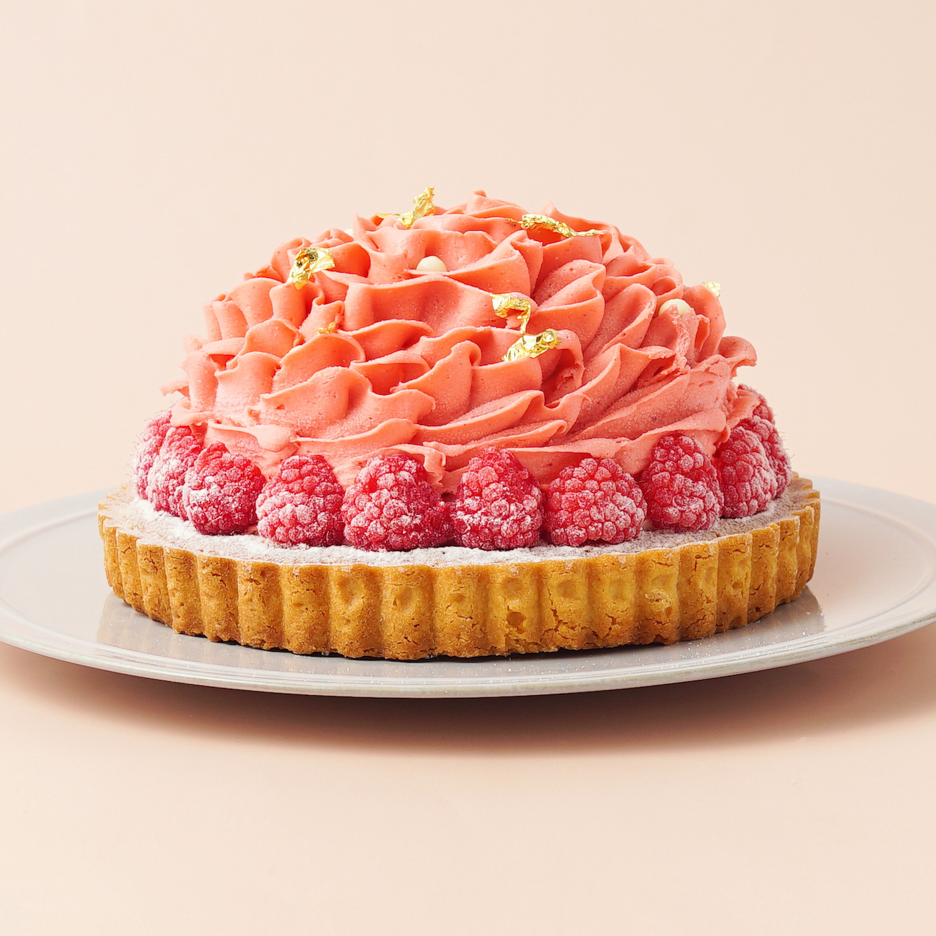 【SALON BAKE ＆ TEA】カーネーションタルト 4号 《Cake.jp限定》 5