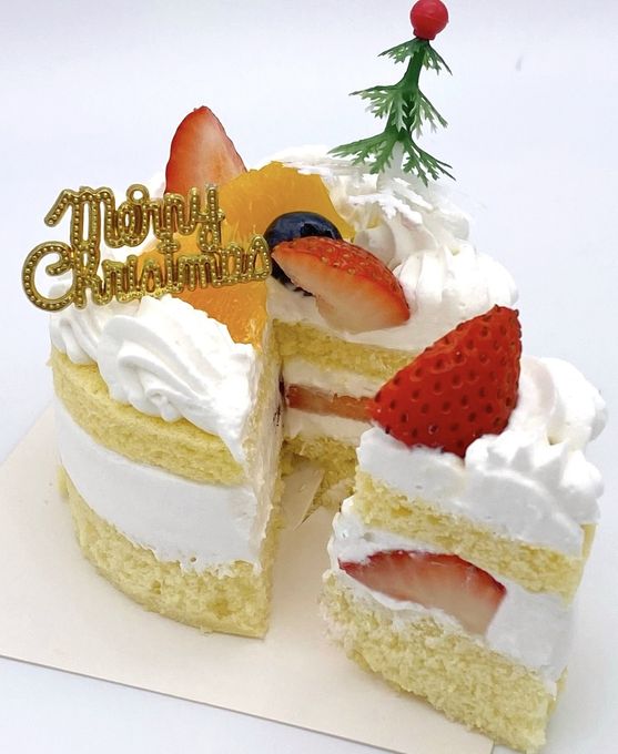 愛犬と一緒に食べれるクリスマスケーキ 2