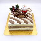 (冷凍)卵、乳・小麦・大豆除去可能 冷凍ブランノワール5号(3～5名様向け)クリスマスケーキ2022 1