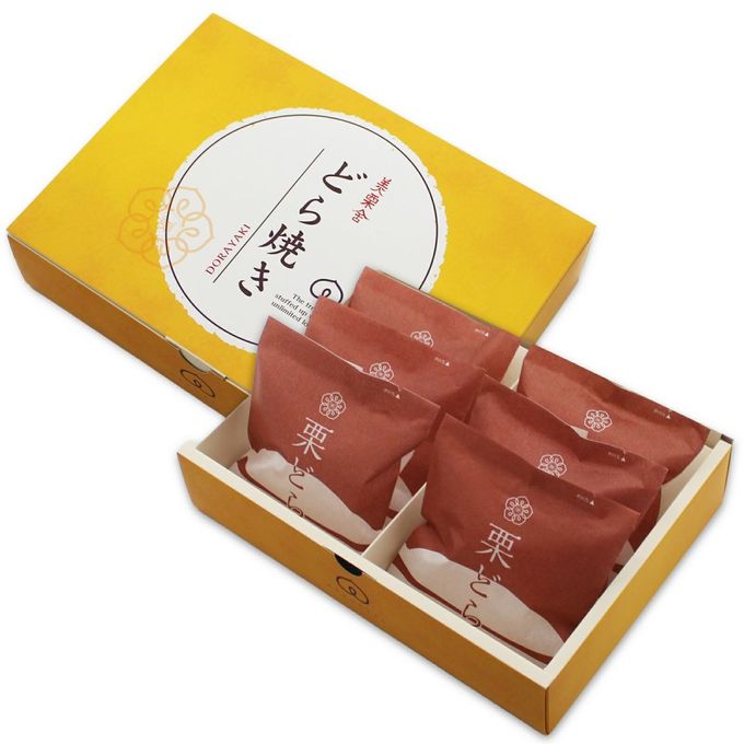 栗どら 小豆あん 6個入 2