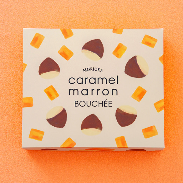 【マロン】 キャラメルマロンブッセ6個入 (moriokabk6-1t) （プランタンブラン by