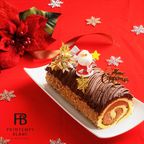 ノエル生ショコラモンブランロール ショコラロールケーキ 18cm  (noelnamachoco-3f)  クリスマス 2025 2