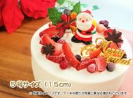 【糖質制限・低糖質スイーツ】クリスマスケーキ 5号 15cm クリスマス2023 1
