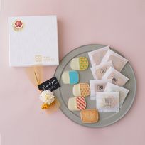【母の日限定】京纏SHIROMUKU～和柄クッキー＆白ごまクッキー～（12枚入） 