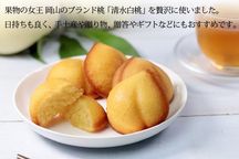 清水白桃ケーキ 3
