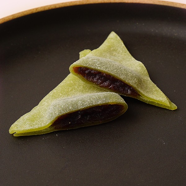 東山八ツ橋本舗】つぶあん入り生八ツ橋 (ニッキ・抹茶詰合せ) 18個入り