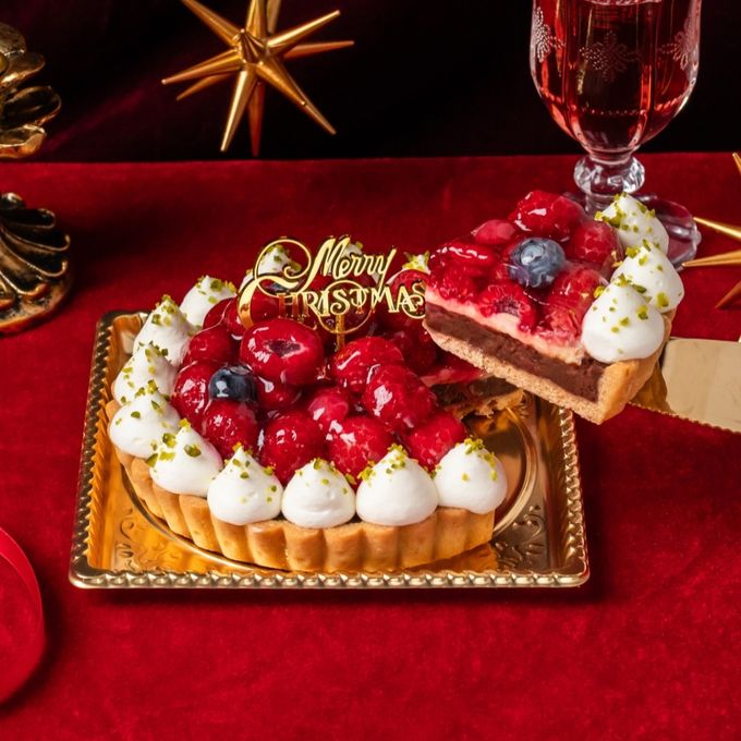 X'mas 木苺のチョコタルト 4号 クリスマス2026 1