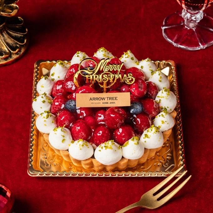 X'mas 木苺のチョコタルト 4号 クリスマス2026 3