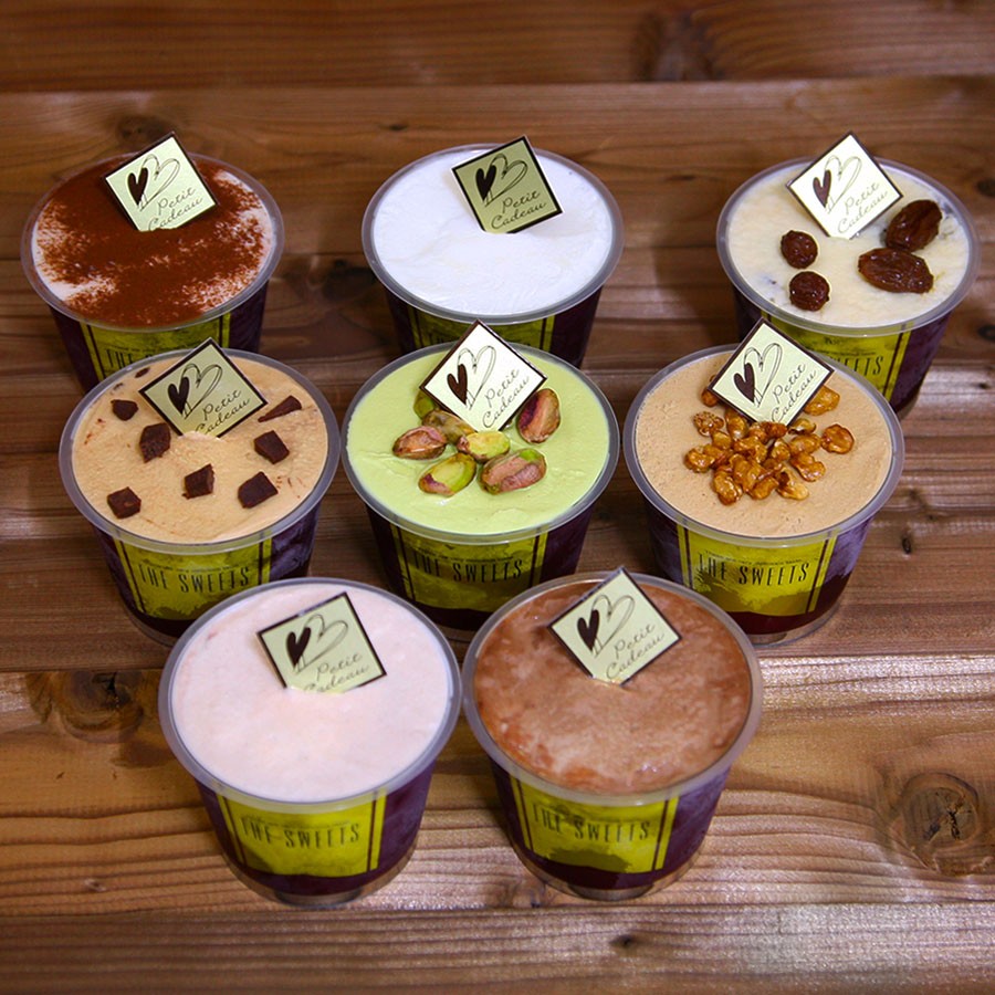 贅沢アイスクリーム 8個入りセット （魁ジェラート） | Cake.jp