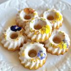 お花のレモンケーキ (グルテンフリー） 1
