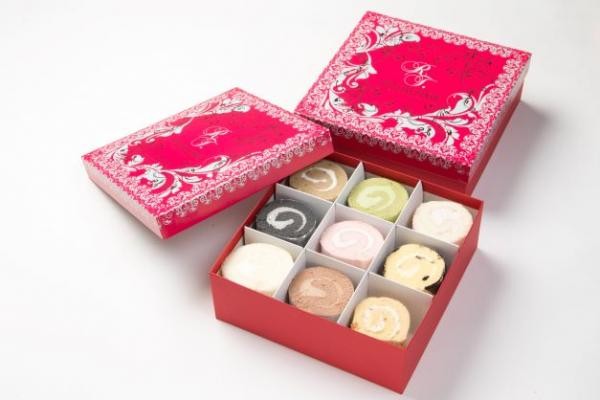 【新杵堂】9種のミニロールを自己流アレンジで楽しむロールケーキタワー 3
