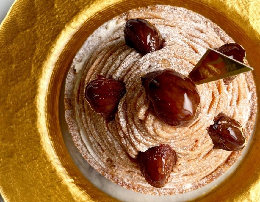 クリームたっぷり 濃厚モンブランタルト 18cm 8〜10名様 即日出荷 お届け指定可 バレンタイン 早割 お取り寄せ 誕生日ケーキ ホワイトデー 2026  2