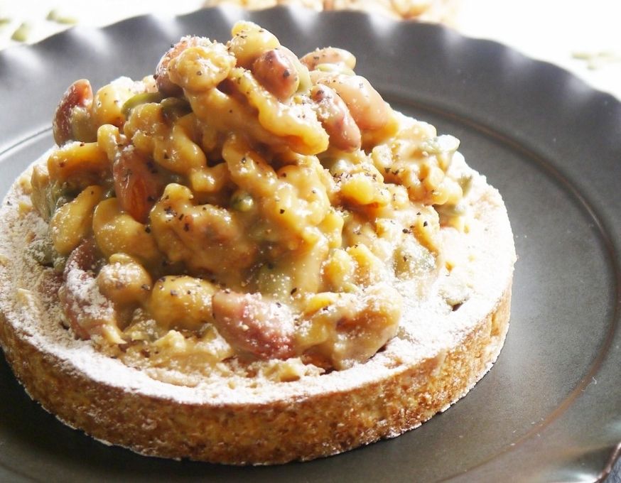 ナッツ山盛り キャラメルナッツタルト 12cm 3〜4名様即日出荷 お届け指定可 バレンタイン 早割 お取り寄せ  誕生日ケーキ ホワイトデー 2026 4