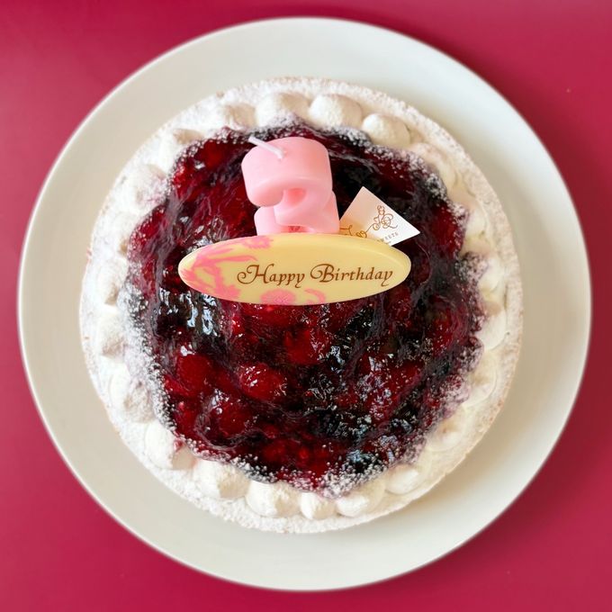 誕生日プレート付 誕生日ラッピング どっさりブルーベリー＆ラズベリーチーズタルト 3〜4名様 12cm 即日出荷 お届け指定可  お取り寄せ 誕生日ケーキ タルト 母の日2026 2